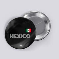 Mexico Country Flag Logo Button