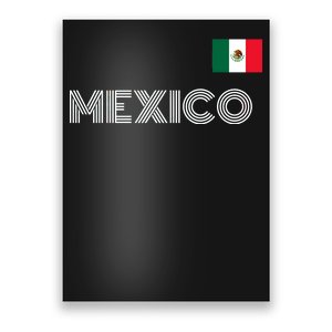 Mexico Country Flag Logo Poster