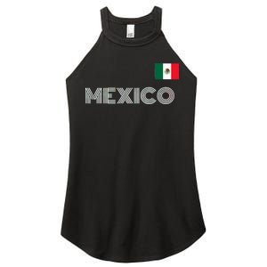 Mexico Country Flag Logo Women's Perfect Tri Rocker Tank