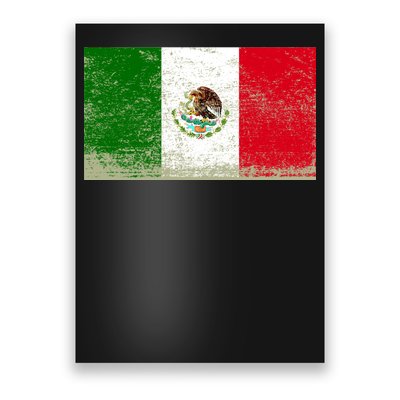 Mexico Flag Grunge Poster