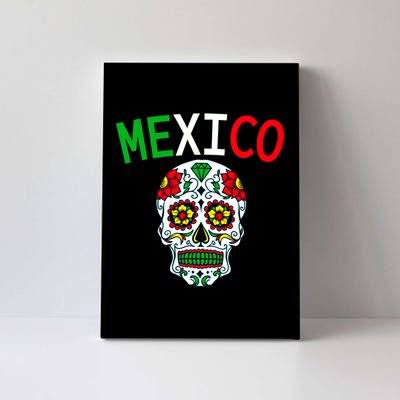 Mexico Skull Canvas