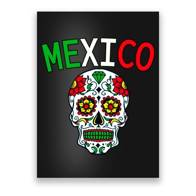 Mexico Skull Poster