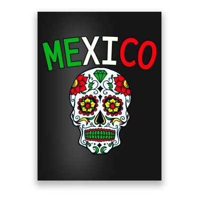 Mexico Skull Poster