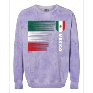 Mexico Soccer Jersey Colorblast Crewneck Sweatshirt