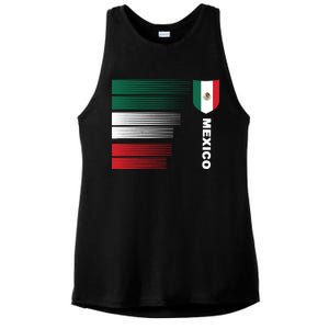 Mexico Soccer Jersey Ladies PosiCharge Tri-Blend Wicking Tank