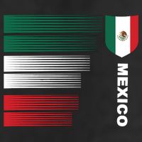 Mexico Soccer Jersey 7 Panel Mesh Trucker Snapback Hat