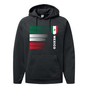 Mexico Soccer Jersey Performance Fleece Hoodie