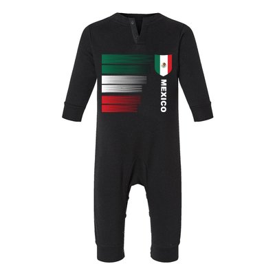 Mexico Soccer Jersey Infant Fleece One Piece