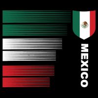Mexico Soccer Jersey Tall T-Shirt