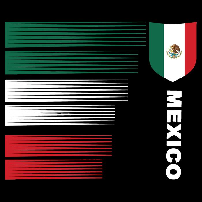 Mexico Soccer Jersey Tall T-Shirt
