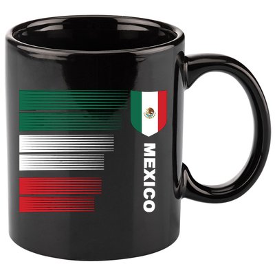 Mexico Soccer Jersey 11oz C Handle Ceramic Mug