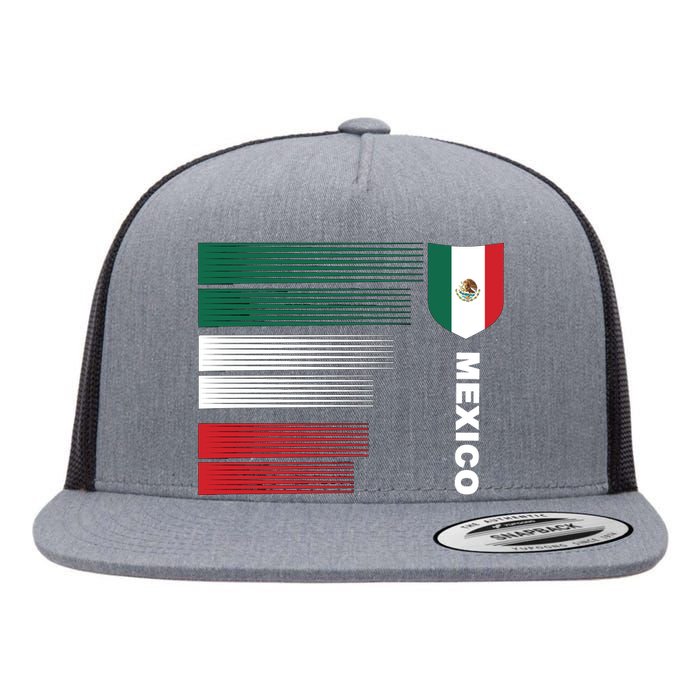 Mexico Soccer Jersey Flat Bill Trucker Hat