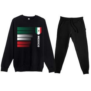 Mexico Soccer Jersey Premium Crewneck Sweatsuit Set