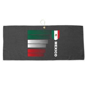 Mexico Soccer Jersey Large Microfiber Waffle Golf Towel