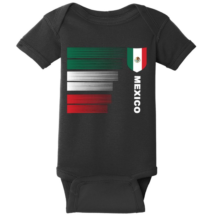 Mexico Soccer Jersey Baby Bodysuit