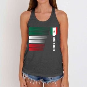 Mexico Soccer Jersey Women's Knotted Racerback Tank