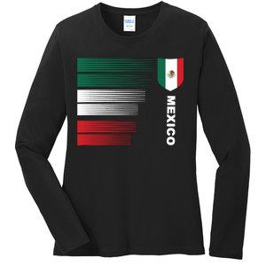 Mexico Soccer Jersey Ladies Long Sleeve Shirt