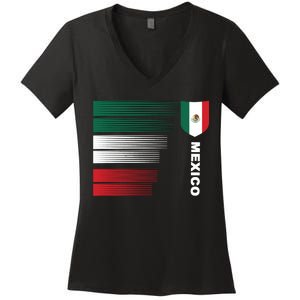 Mexico Soccer Jersey Women's V-Neck T-Shirt