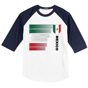 Mexico Soccer Jersey Baseball Sleeve Shirt