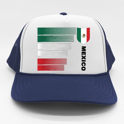 Mexico Soccer Jersey Trucker Hat