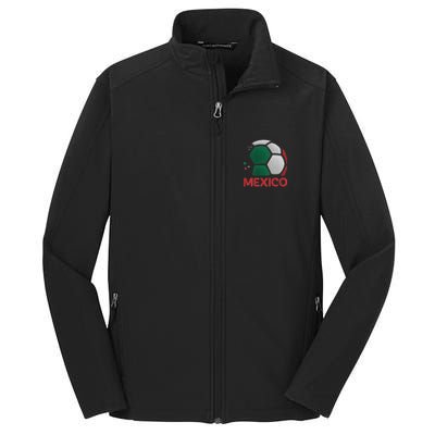 Mexico Soccer Jersey Logo Core Soft Shell Jacket