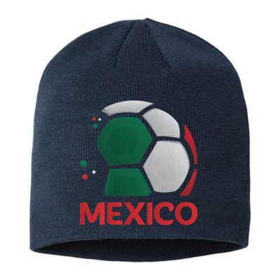 Mexico Soccer Jersey Logo Sustainable Beanie