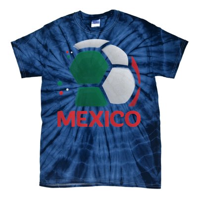 Mexico Soccer Jersey Logo Tie-Dye T-Shirt