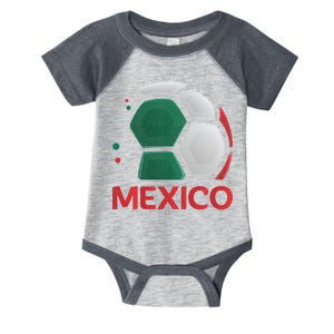 Mexico Soccer Jersey Logo Infant Baby Jersey Bodysuit