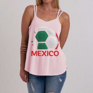 Mexico Soccer Jersey Logo Women's Strappy Tank