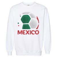 Mexico Soccer Jersey Logo Garment-Dyed Sweatshirt