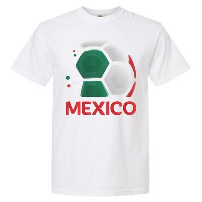 Mexico Soccer Jersey Logo Garment-Dyed Heavyweight T-Shirt