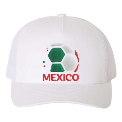 Mexico Soccer Jersey Logo Yupoong Adult 5-Panel Trucker Hat