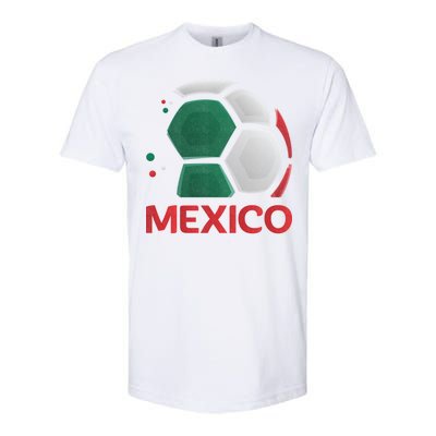 Mexico Soccer Jersey Logo Softstyle® CVC T-Shirt