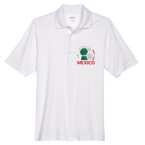 Mexico Soccer Jersey Logo Men's Origin Performance Pique Polo