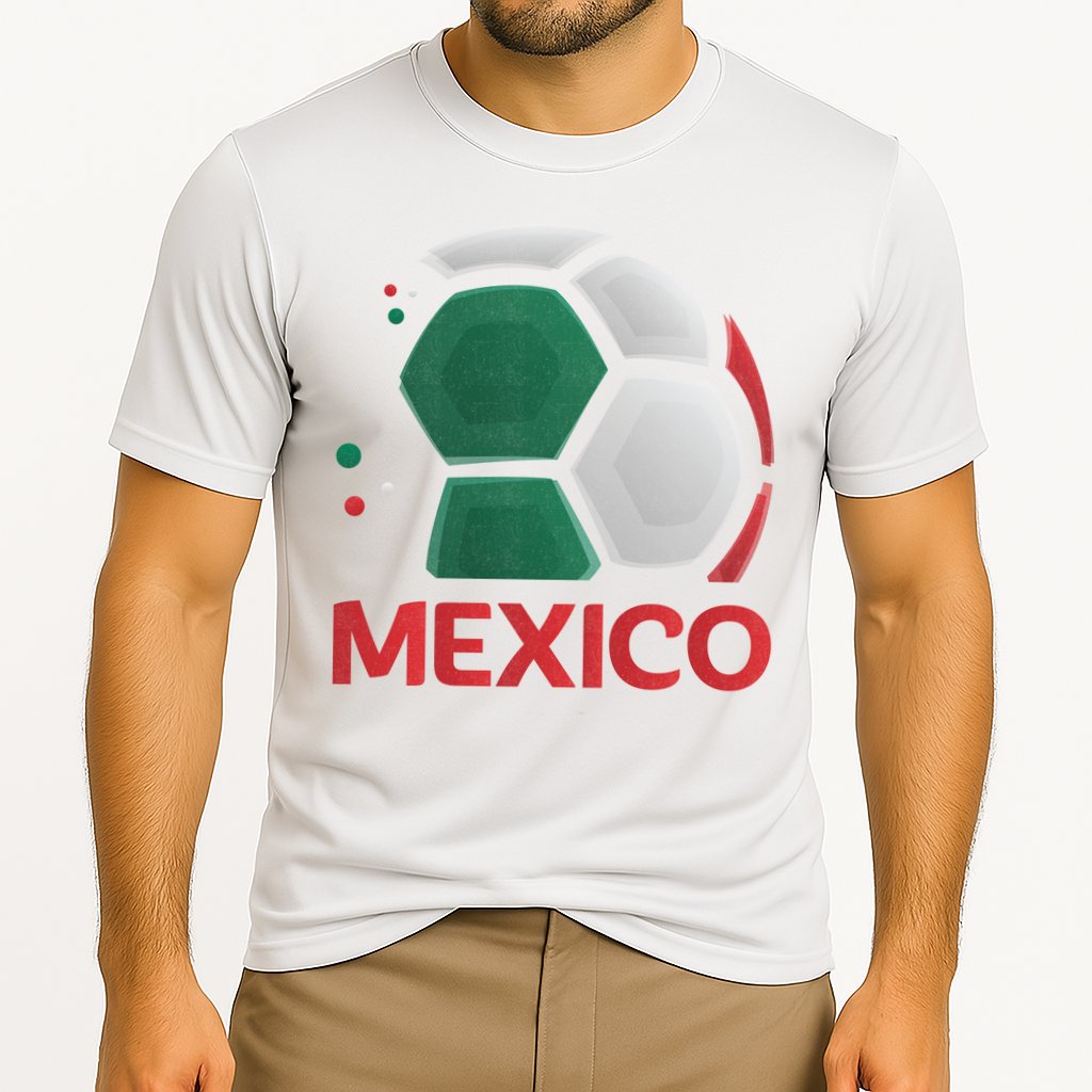 Mexico Soccer Jersey Logo Cooling Performance Crew T-Shirt
