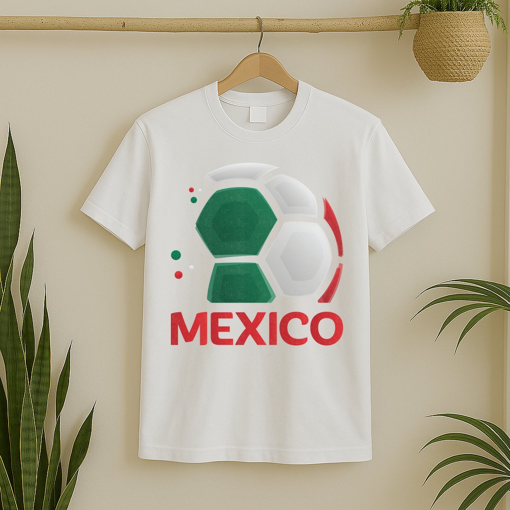 Mexico Soccer Jersey Logo T-Shirt