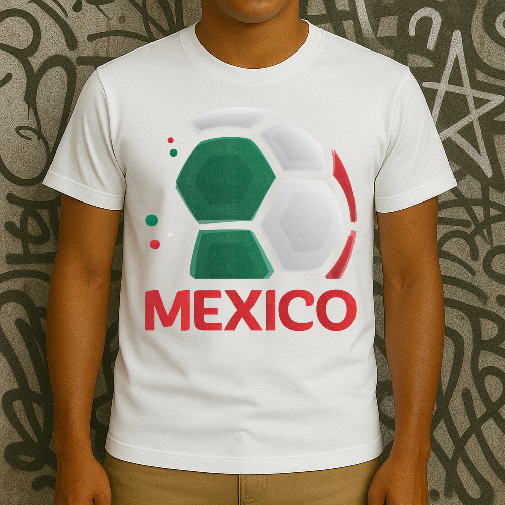 Mexico Soccer Jersey Logo T-Shirt