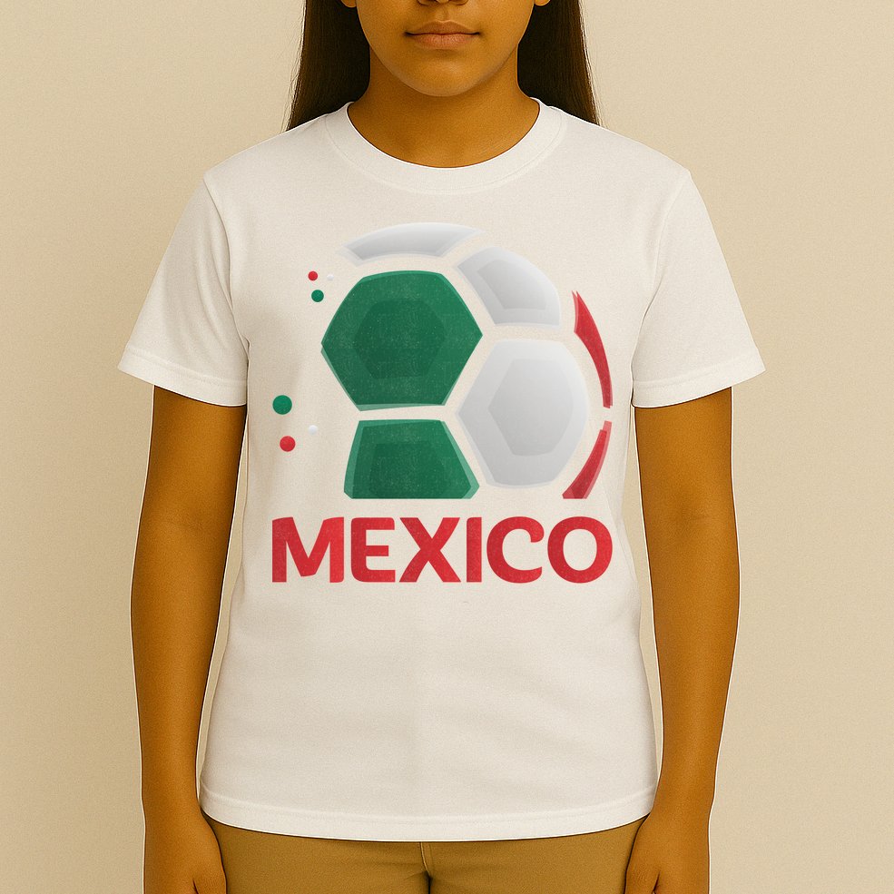 Mexico Soccer Jersey Logo T-Shirt