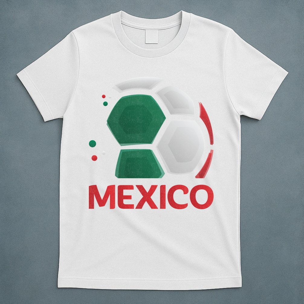 Mexico Soccer Jersey Logo T-Shirt