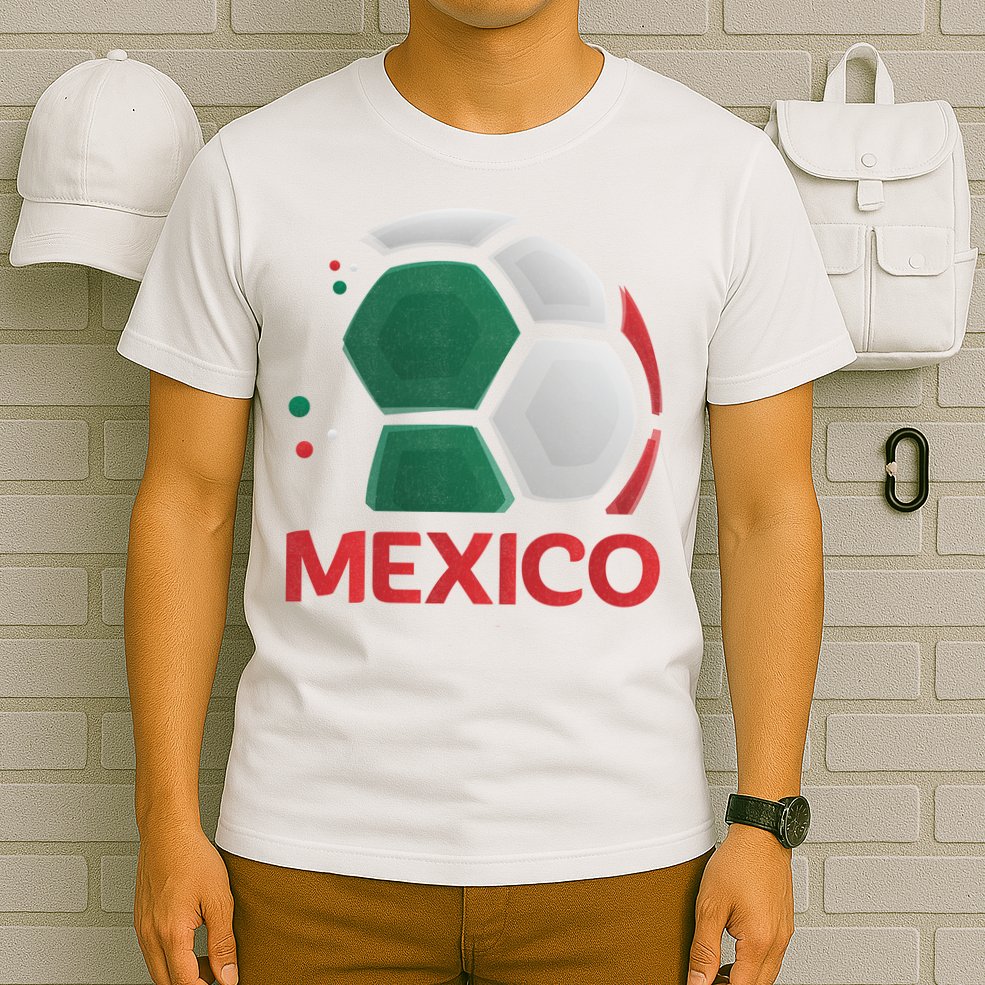 Mexico Soccer Jersey Logo T-Shirt