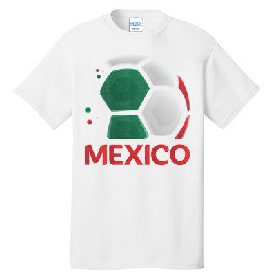 Mexico Soccer Jersey Logo Tall T-Shirt