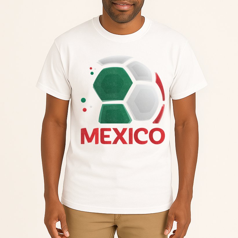 Mexico Soccer Jersey Logo Tall T-Shirt