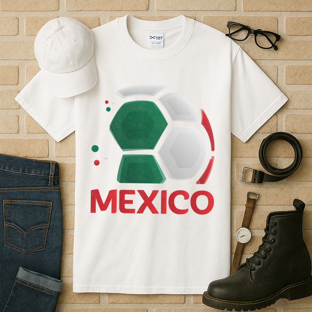 Mexico Soccer Jersey Logo Tall T-Shirt