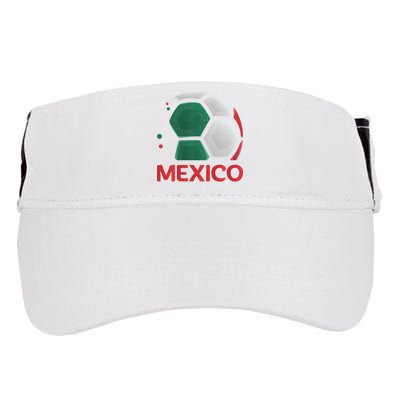 Mexico Soccer Jersey Logo Adult Drive Performance Visor