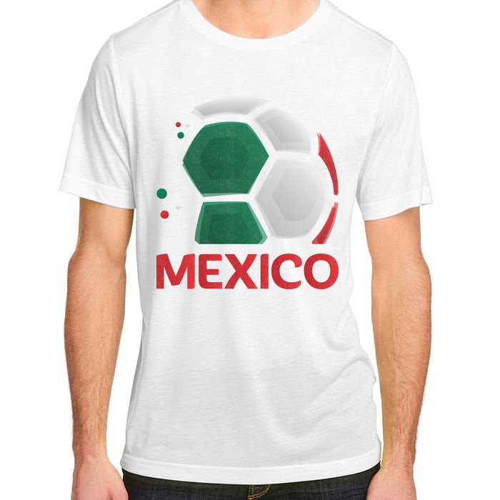 Mexico Soccer Jersey Logo Adult ChromaSoft Performance T-Shirt