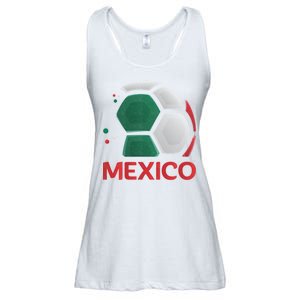 Mexico Soccer Jersey Logo Ladies Essential Flowy Tank