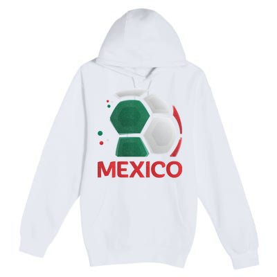 Mexico Soccer Jersey Logo Premium Pullover Hoodie