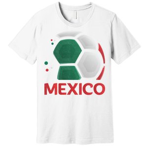 Mexico Soccer Jersey Logo Premium T-Shirt