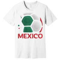 Mexico Soccer Jersey Logo Premium T-Shirt