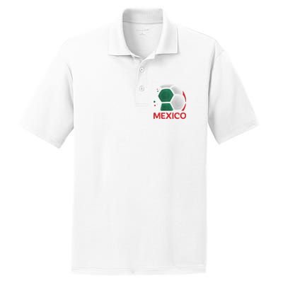 Mexico Soccer Jersey Logo PosiCharge RacerMesh Polo